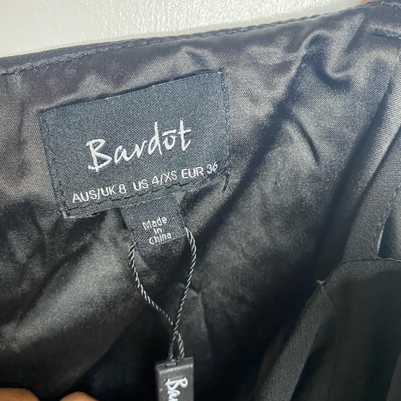 Bardot black spaghetti strap dress 4 - Picture 7 of 7